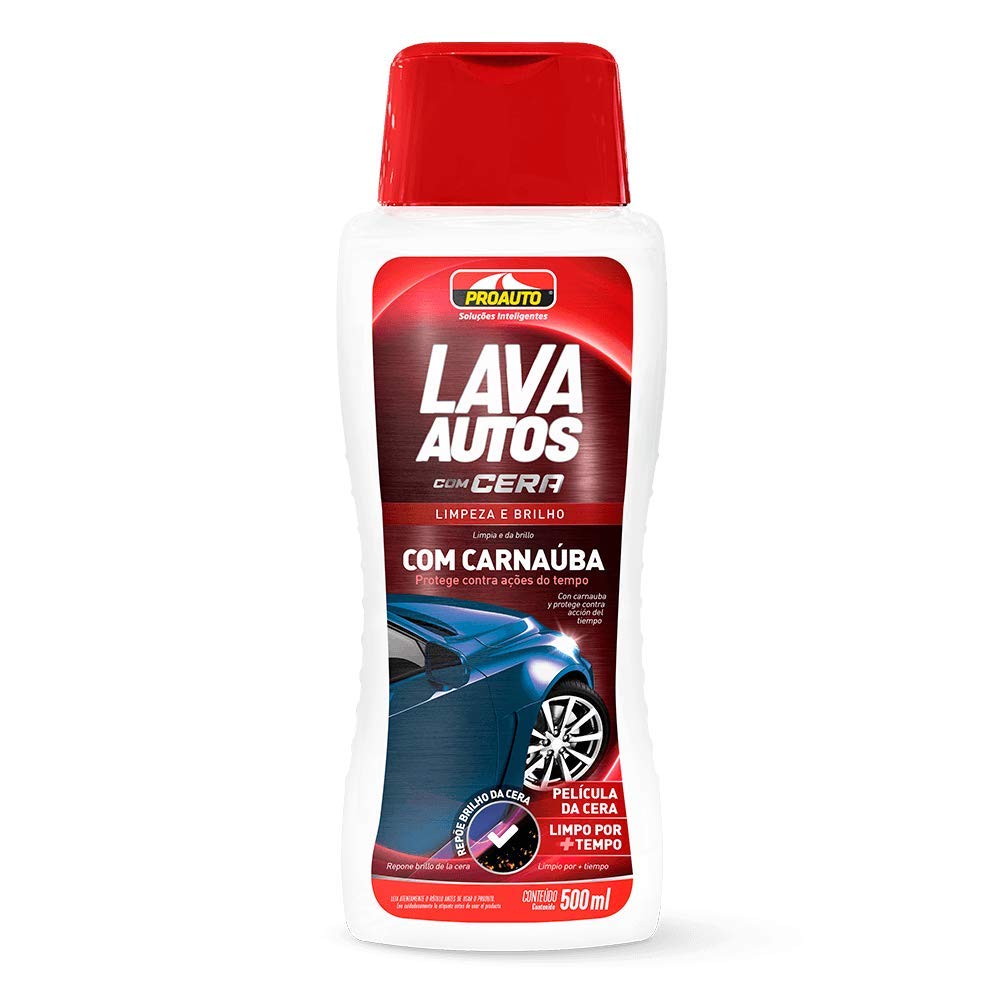 Lava Autos com Cera Proauto 500 ml