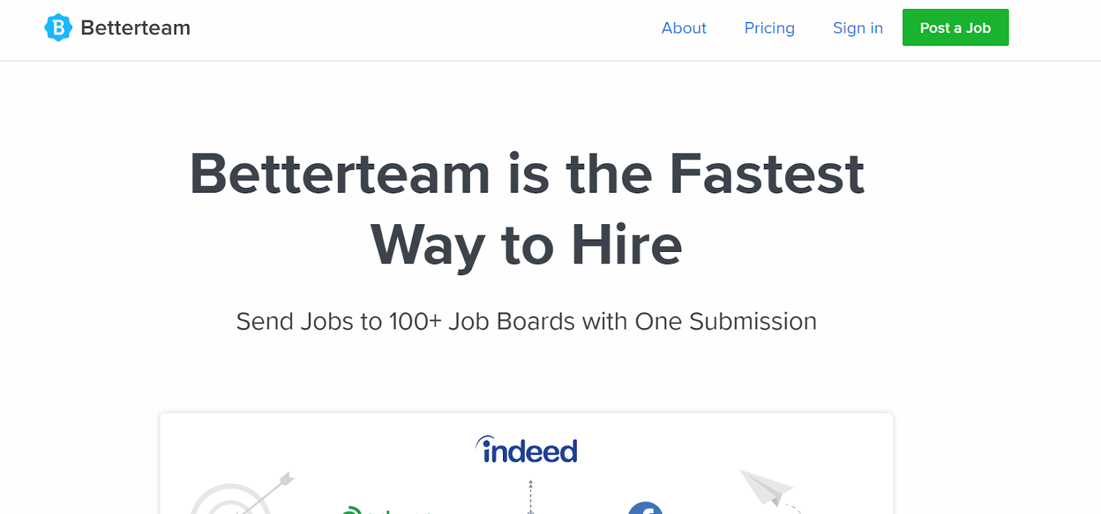 best job posting software betterteam