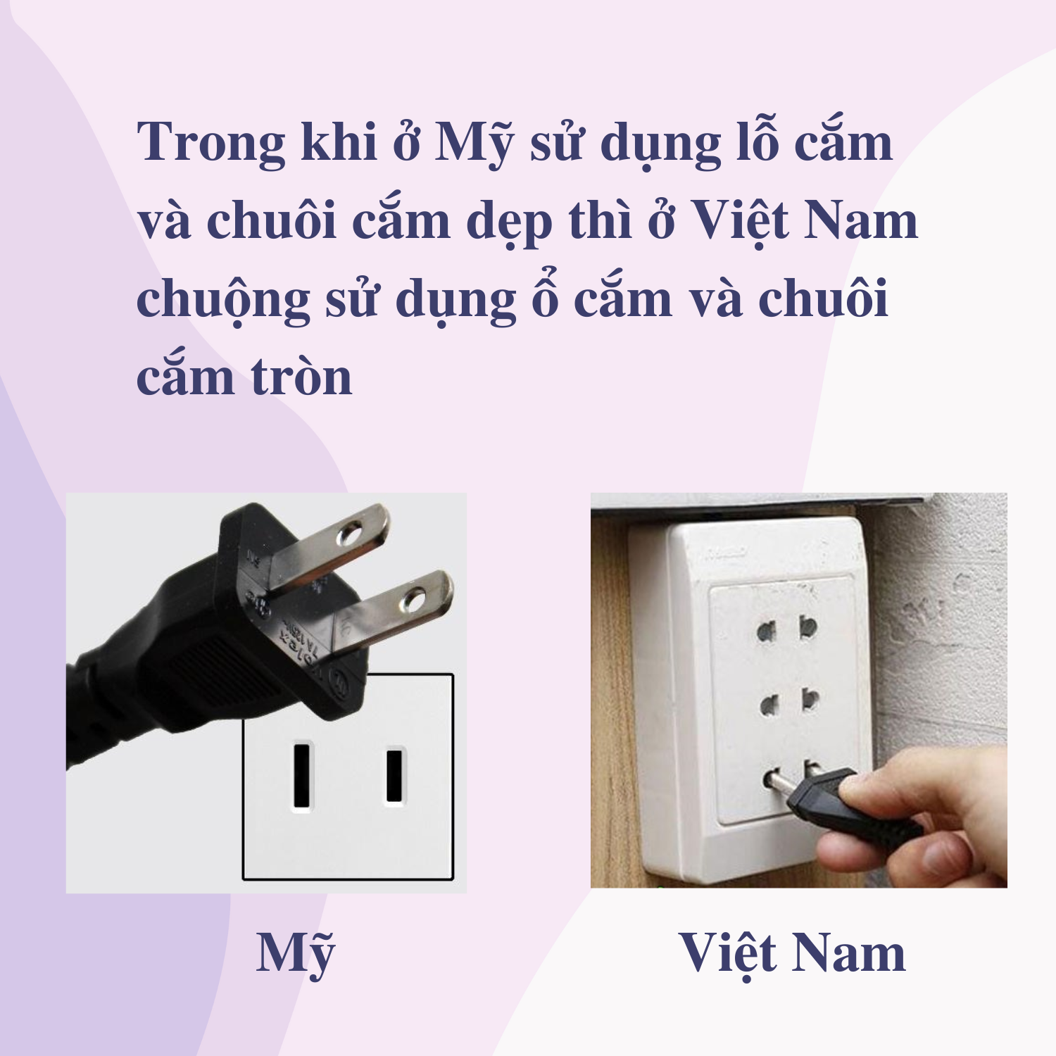 củ sạc tại Việt Nam sạc ở Mỹ được không?