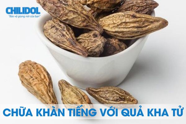 Kha tử chữa khản tiếng