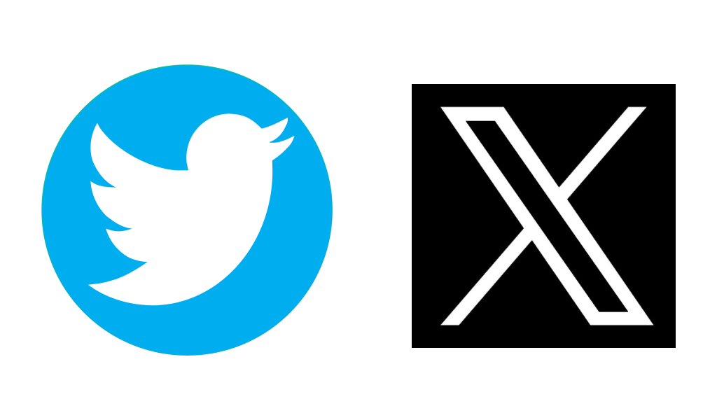 X(TWITTER) nouveau logo