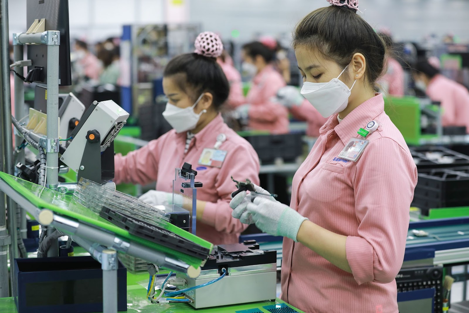 Công nhân lắp ráp sản phẩm hiện đang được tuyển dụng khá nhiều tại Tây Ninh