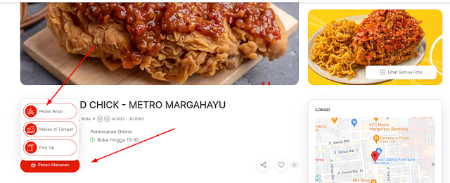 pesan makanan di ayomakan