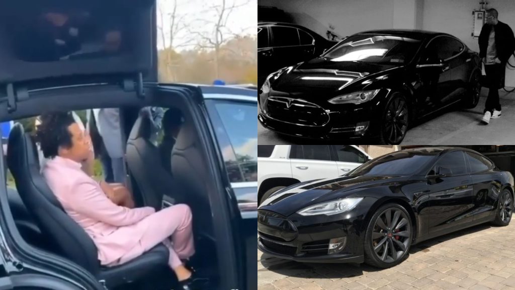 Beyonce Tesla Model S, Jay Z Tesla Model S