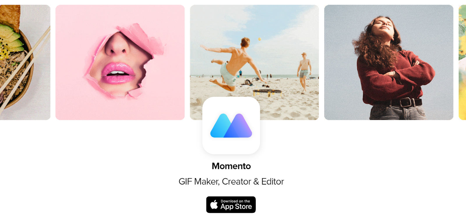 momento gif maker app