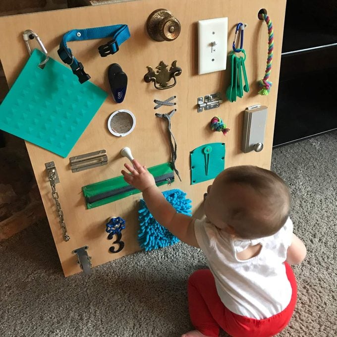 How To Make A Baby Busy Board: Easy DIY Fun Zone!