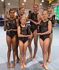 group of gymnasts