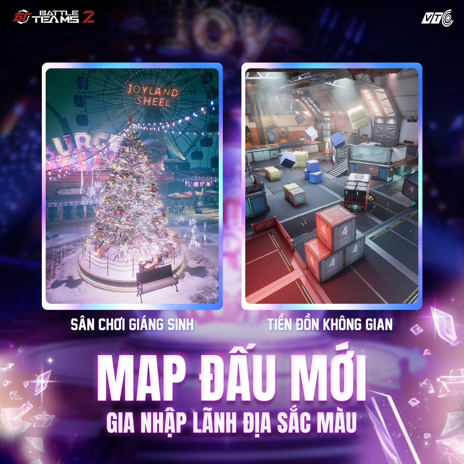 Battle Teams 2 (Truy Kích PC) trình làng bản Big Update “Lãnh Địa Sắc Màu” vào ngày 5/12 với nhiều nội dung đặc sắc