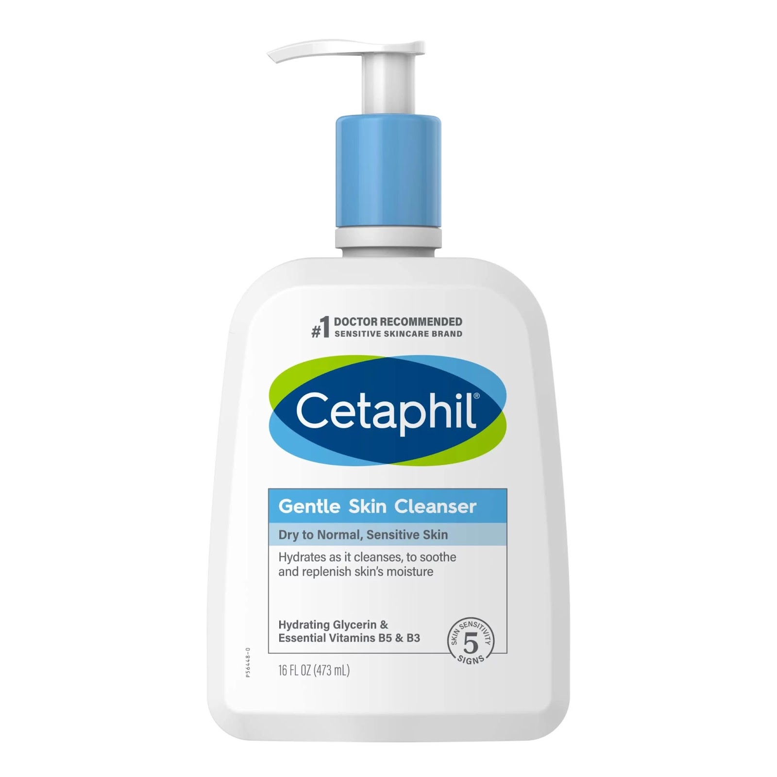 Sữa rửa mặt Cetaphil giúp thư giãn và làm sạch, không thể thiếu trong những bước skincare ban đêm