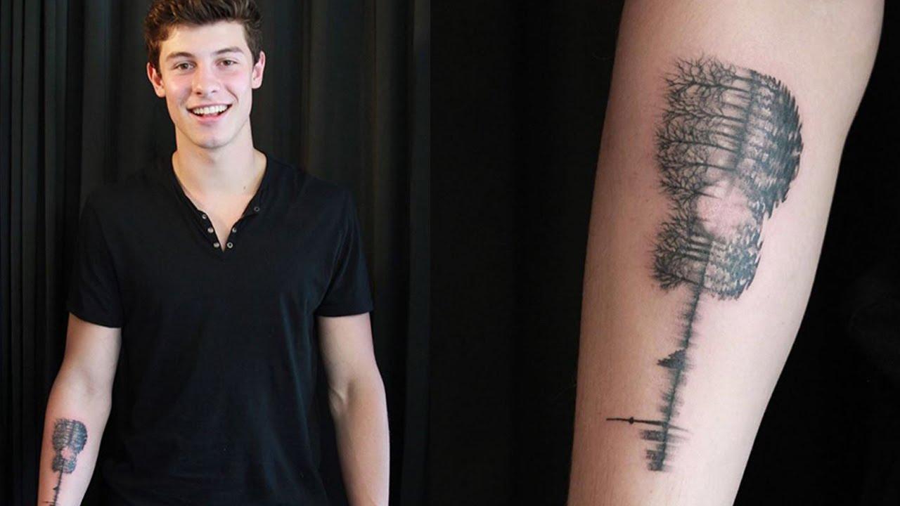 Shawn Mendes Gets FIRST Tattoo & Reveals Sweet Meaning - YouTube