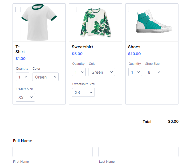 Boost eCommerce Sales - Simple Order Form Example