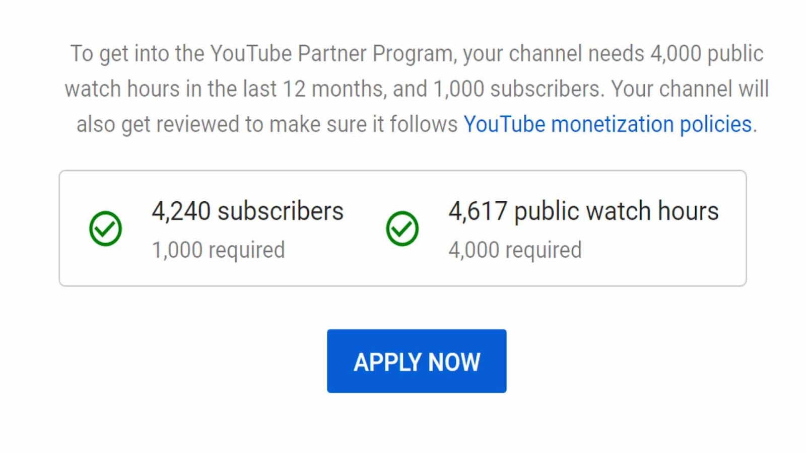 The Ultimate Guide to Monetizing Your YouTube Channel - Requirements and eligibility for the YouTube Partner Program