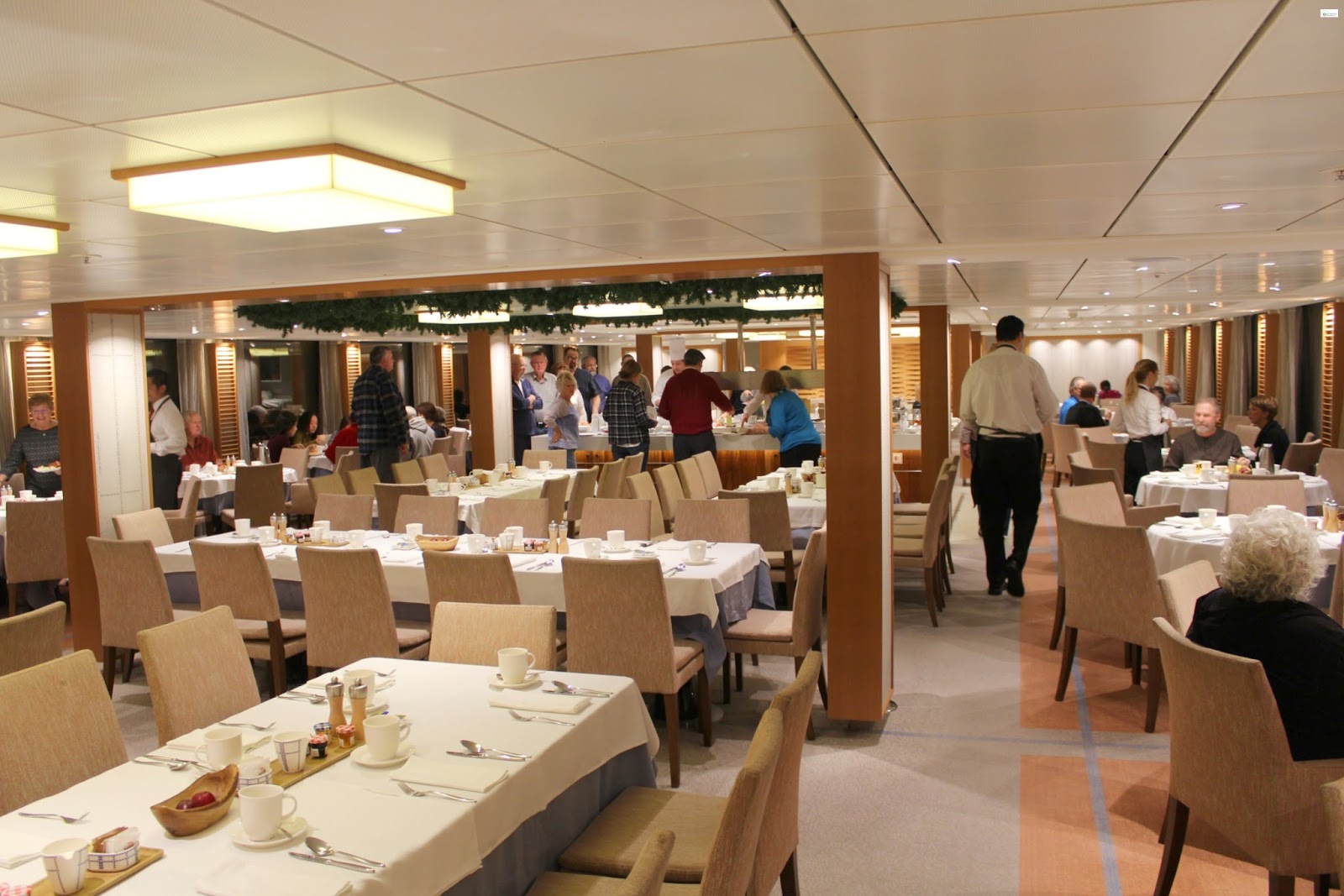 Viking River Cruise dining area