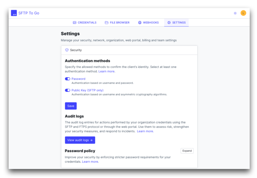 integrate workday with sftp