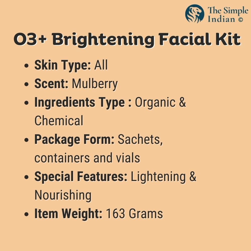 Specifications: Best Facial For Glowing Skin