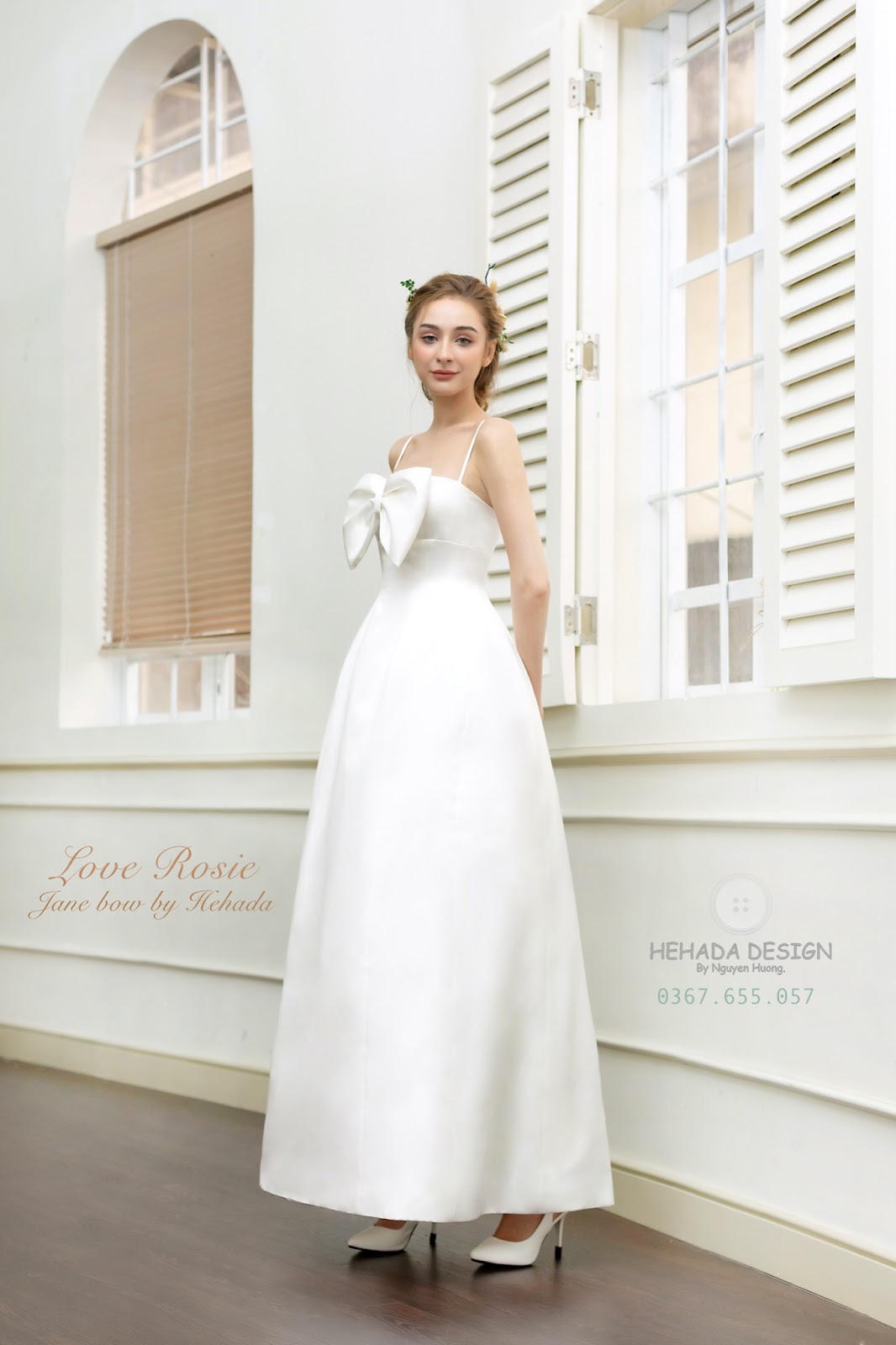 Form dáng váy cưới Jane Bow Dress