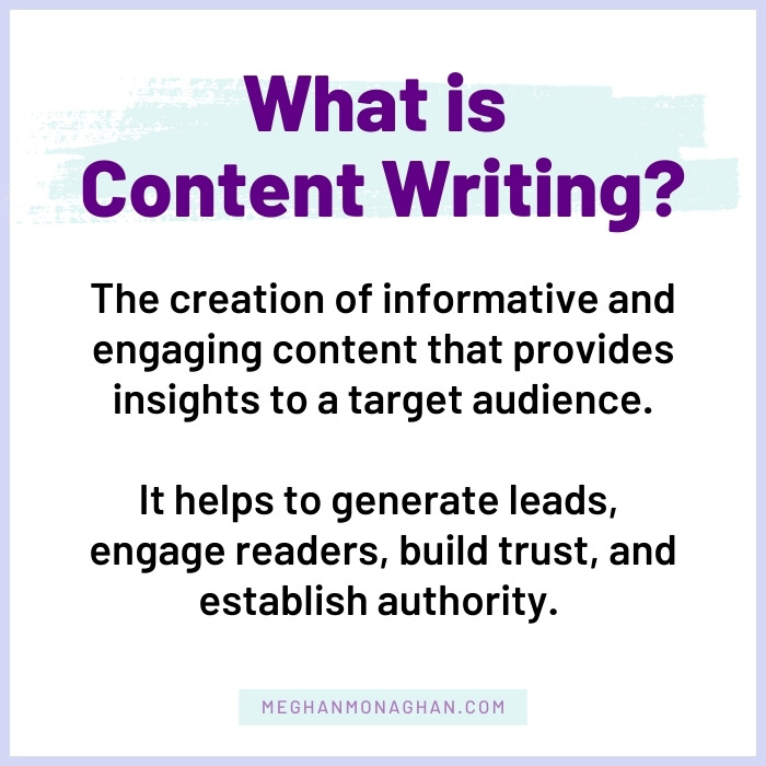 Content Writing Definition 