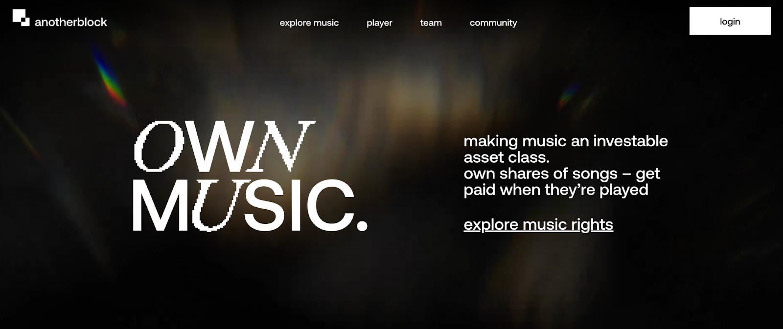 Music NFTs use case