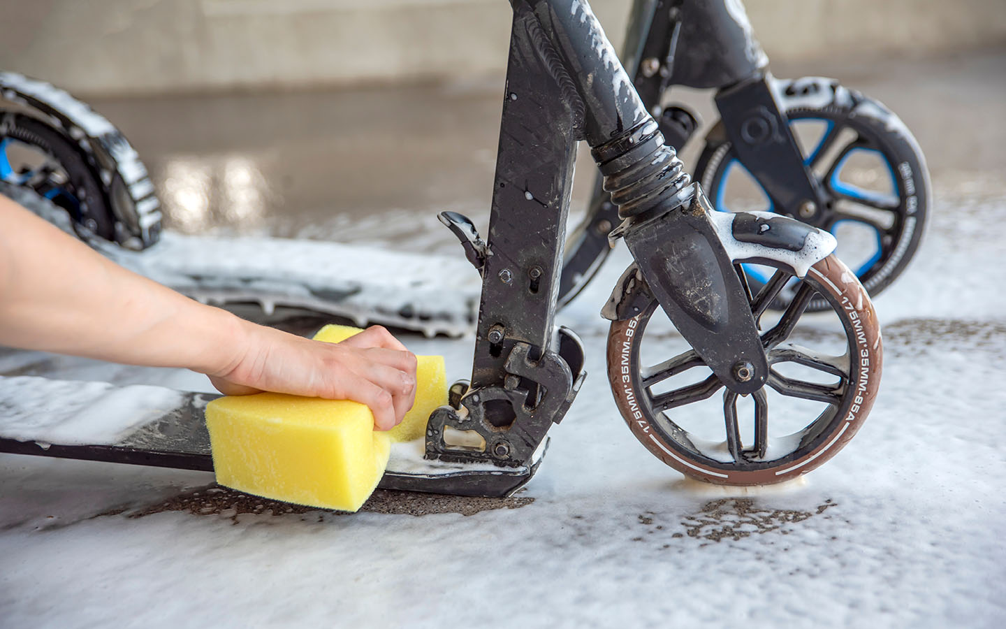 cleaning is an integral part of electric scooter maintenance guide