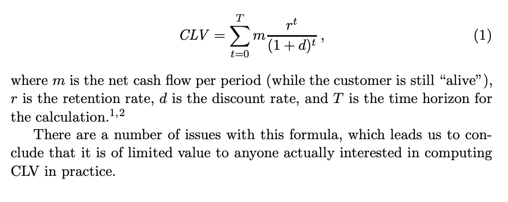 A whistle stop tour of the wondrous world of Lifetime Value