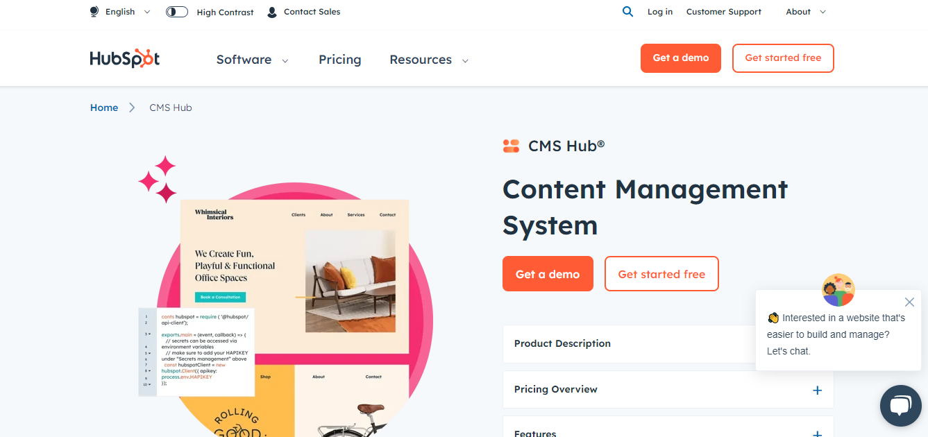 HubSpot as a Business Management Software