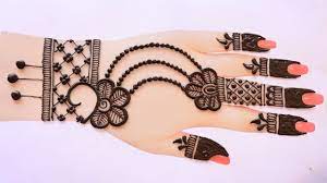 Easy Beautiful Jewellery mehndi design for eid l Backhand Mehandi ka design  l Stylish mehndi designs - YouTube