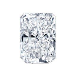 Radiant loose diamond