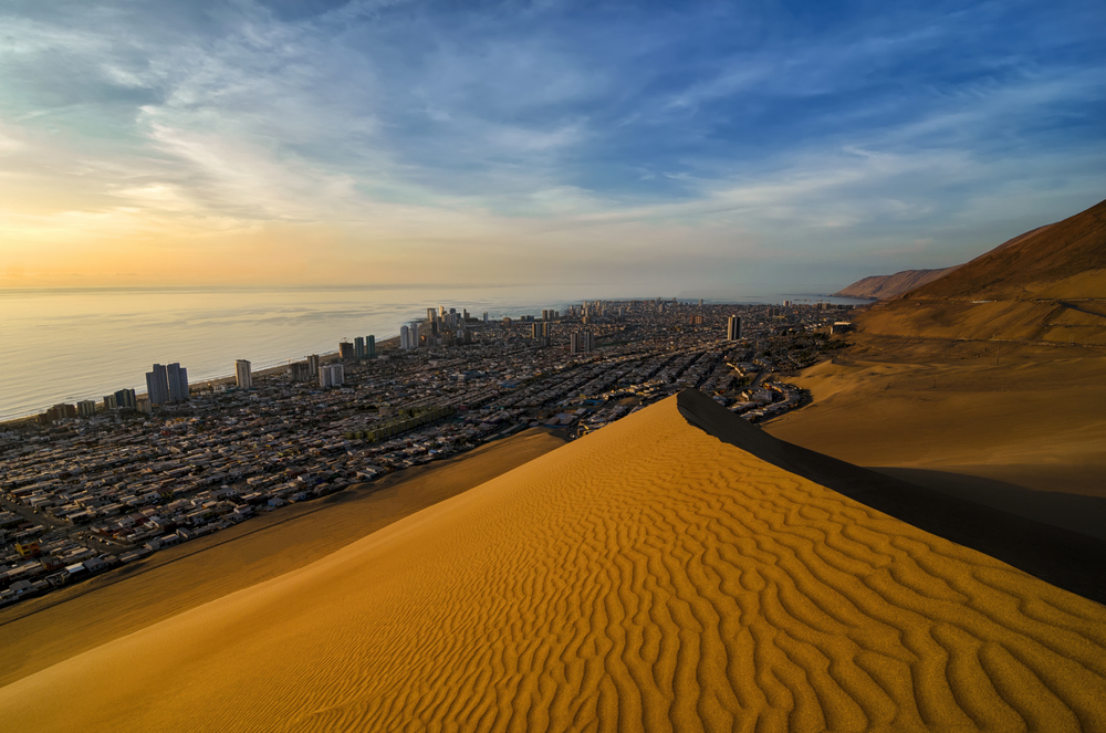 Iquique sand dunes