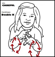 This contains an image of: How to Communicate about Safety in American Sign Language  - dummies