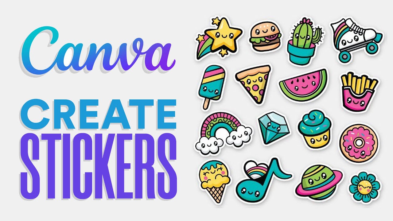 How To Make Stickers On Canva To Sell | Easy Tutorial (2023) - YouTube