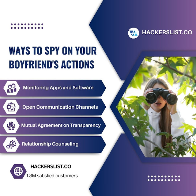 spy on your boyfriend's actions