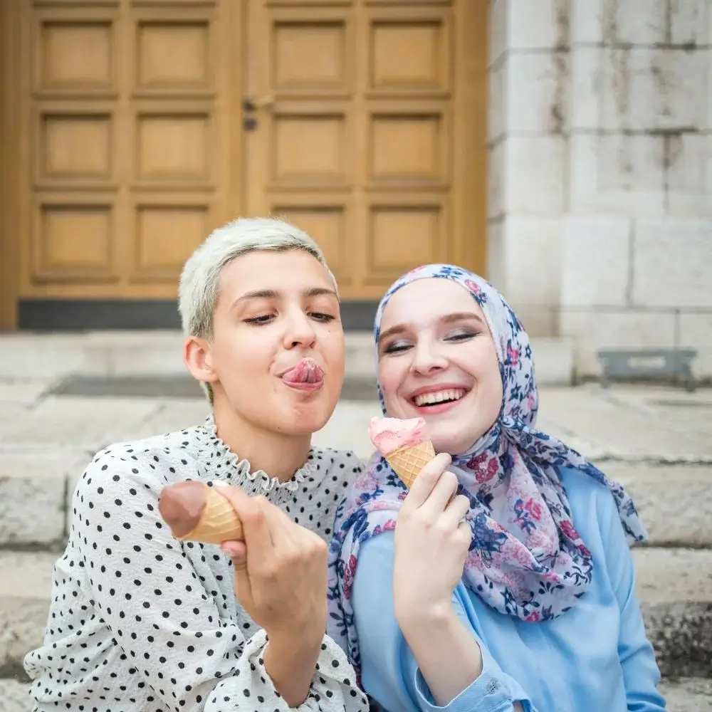 best Silk Head Scarf for besties