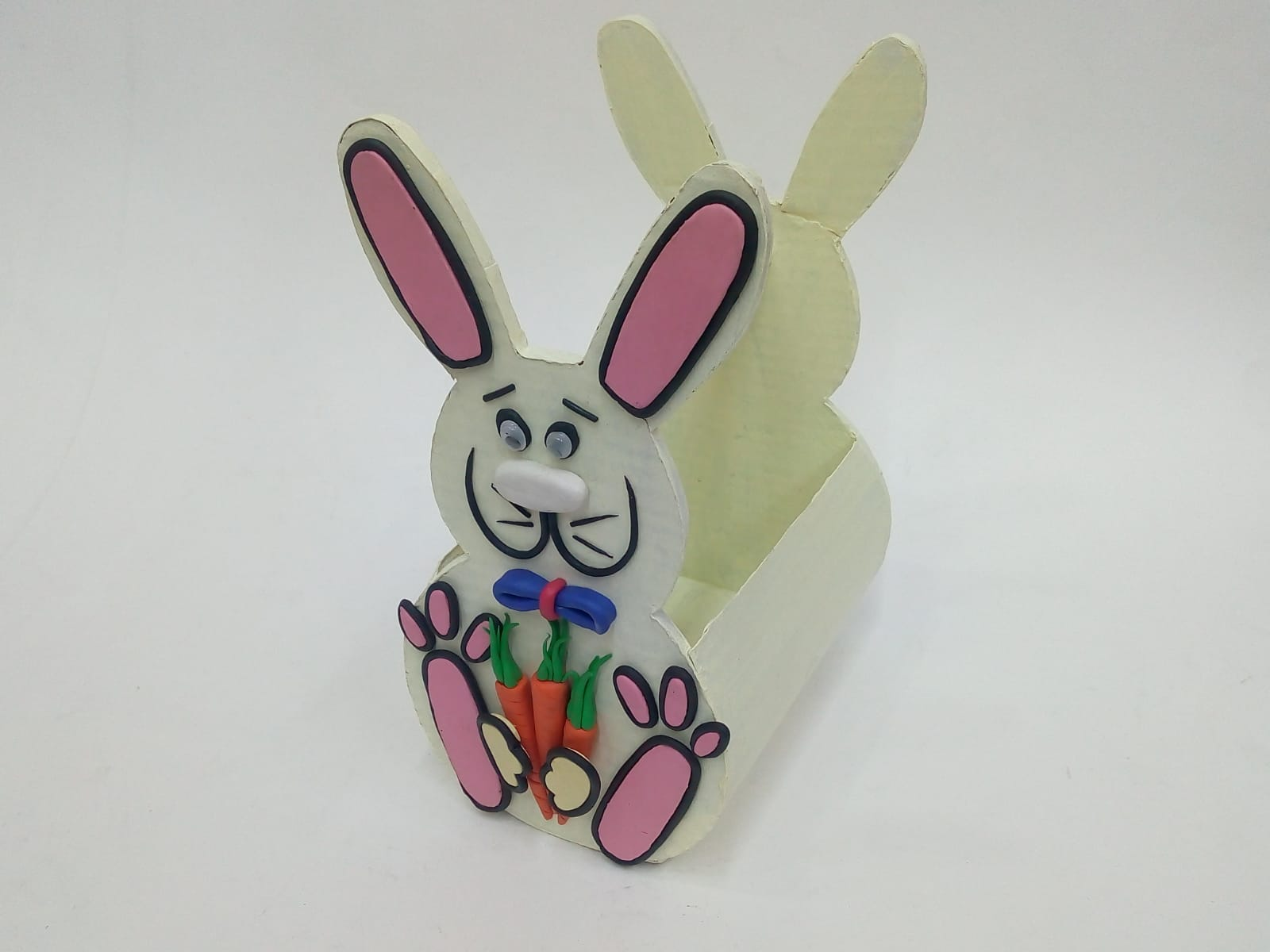 Learn Easter Bunny Basket Clay Craft Ideas for Kids
