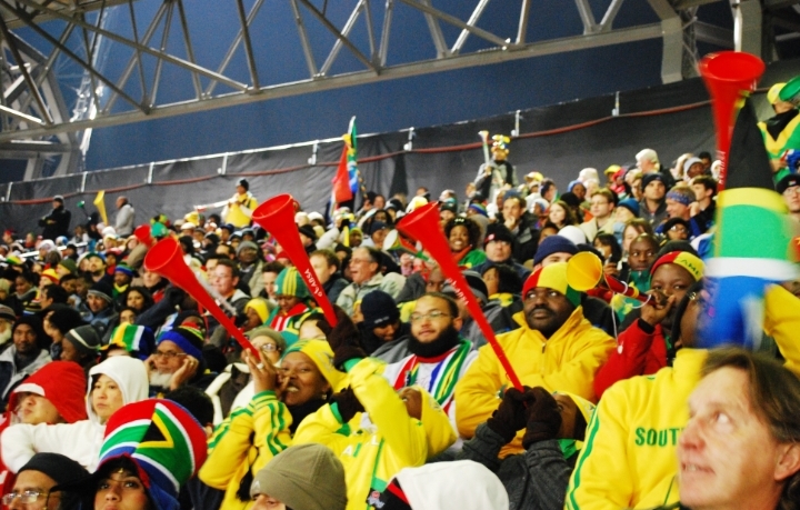 South Africa soccer fans