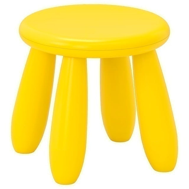 เก้าอี้สตูลเด็ก รุ่น MAMMUT ของ IKEA