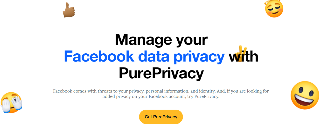 facebook privacy manager by pureprivacy