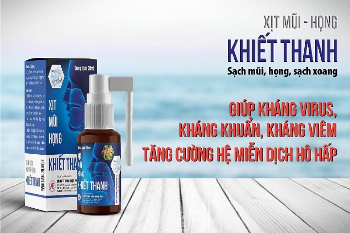 Những điều cần biết về Xịt mũi họng Khiết Thanh - 1