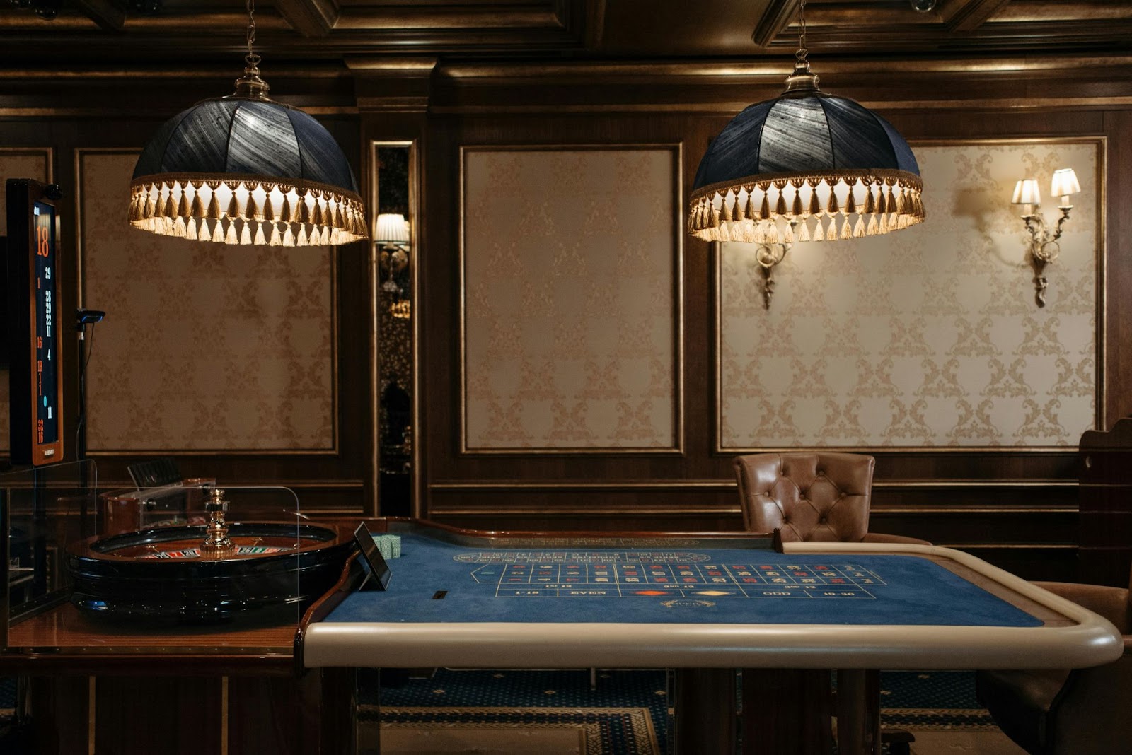 roulette table to play roulette games