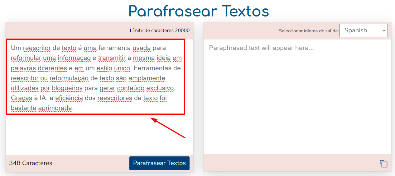 Parafrasear textos Por Parafraseartextos.com