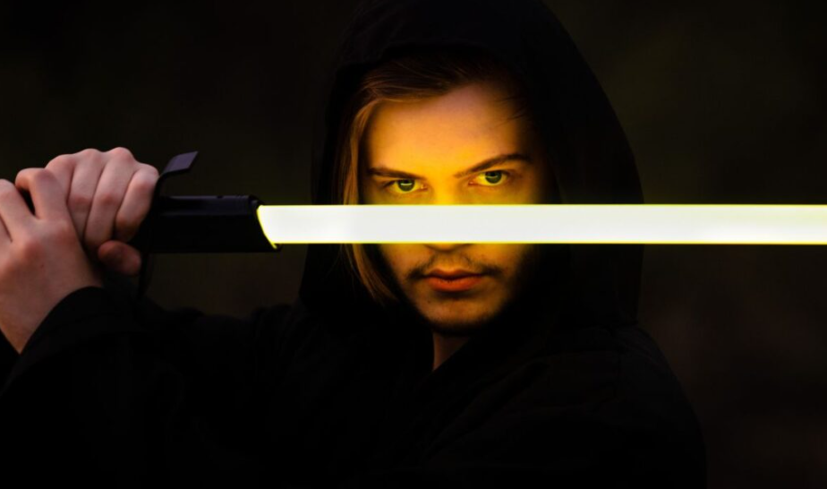yellow Bladed Lightsaber