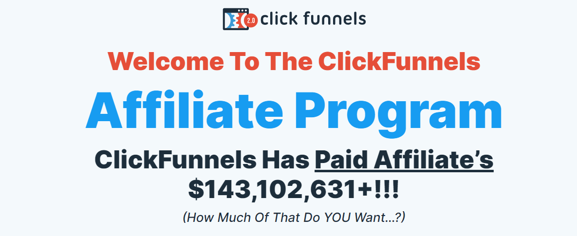 Affiliate Program for ClickFunnels