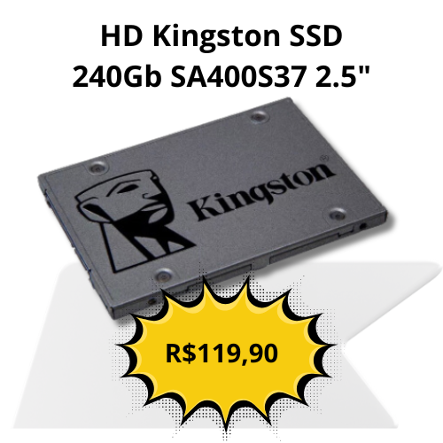 HD Kingston SSD de 240GB