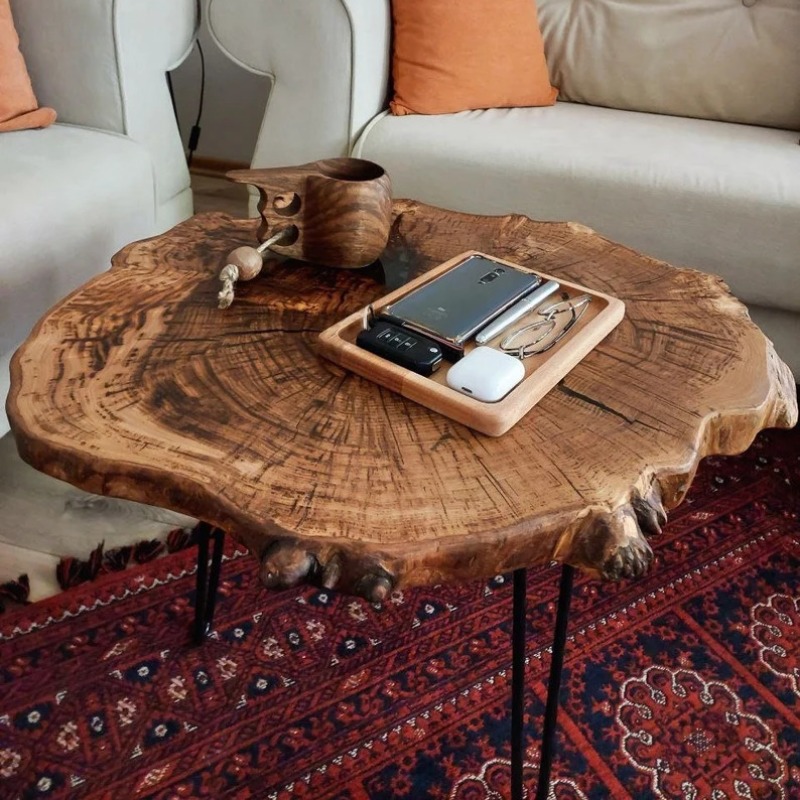 Acacia Wood Center table