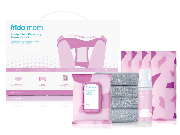 A baby care kit with a package of baby care products

Description automatically generated with medium confidence