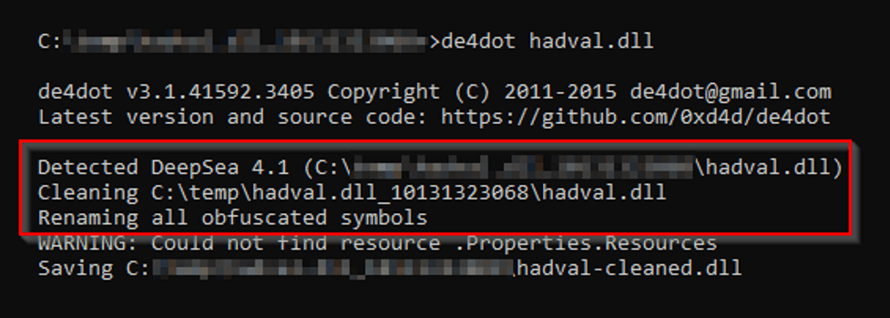 De-obfuscating intermediate payload hadval.dll (Source - Fortinet)