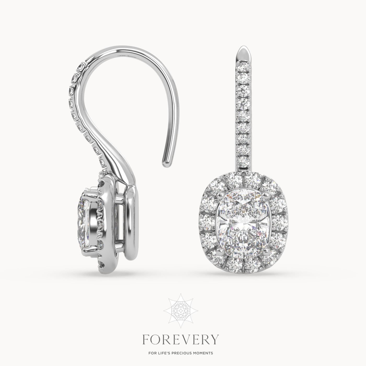 Lab Grown Diamond Earrings