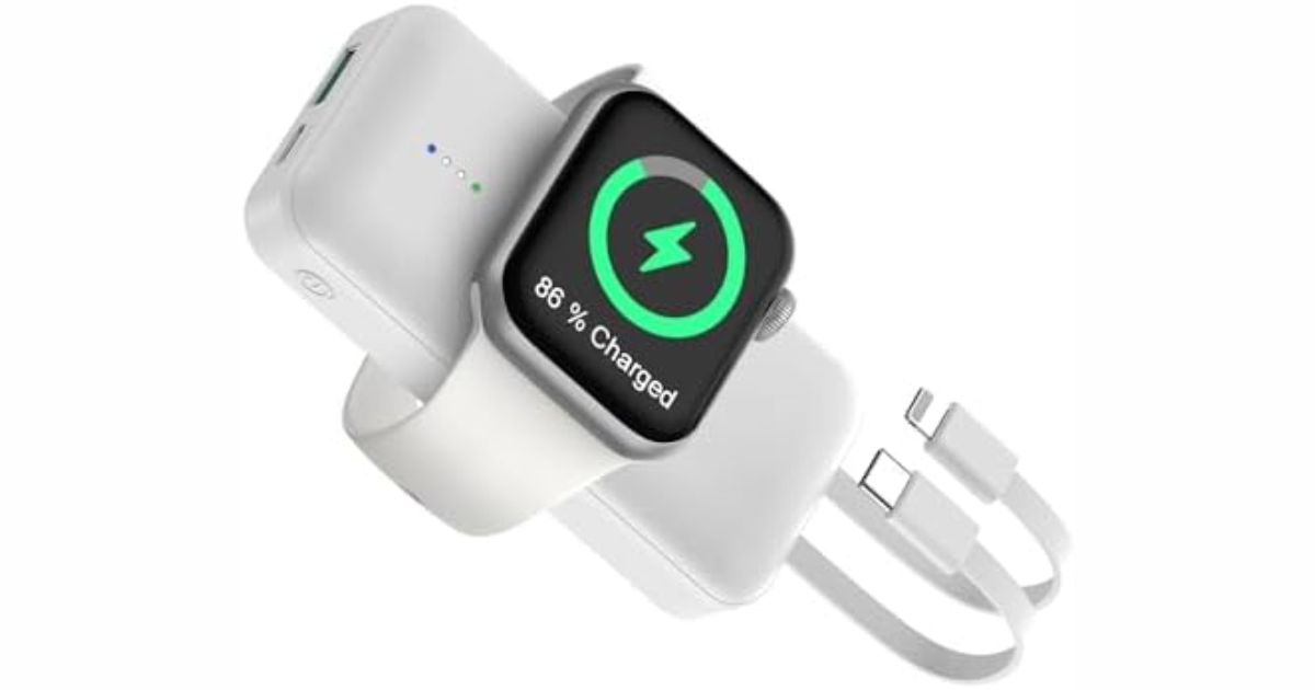 10000mAh Portable Apple Watch Charger