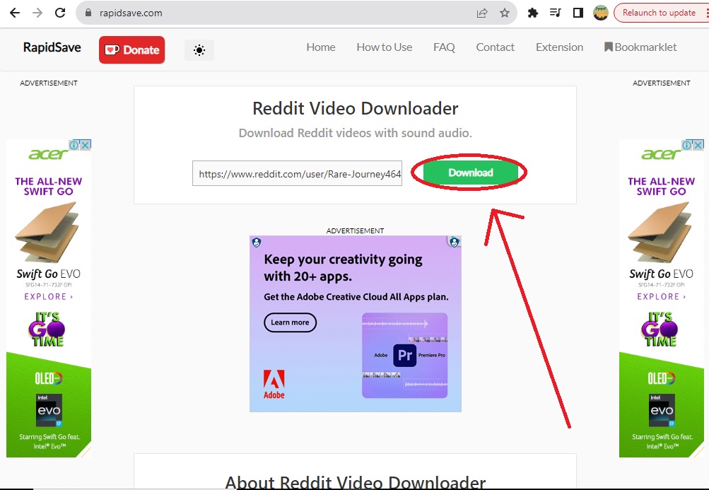 How to Download Reddit Video & GIFs -Download the Video