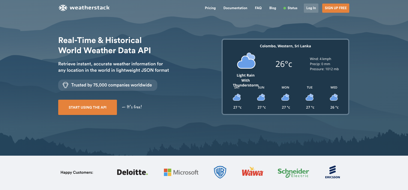 Weatherstack - A Powerful Weather API
