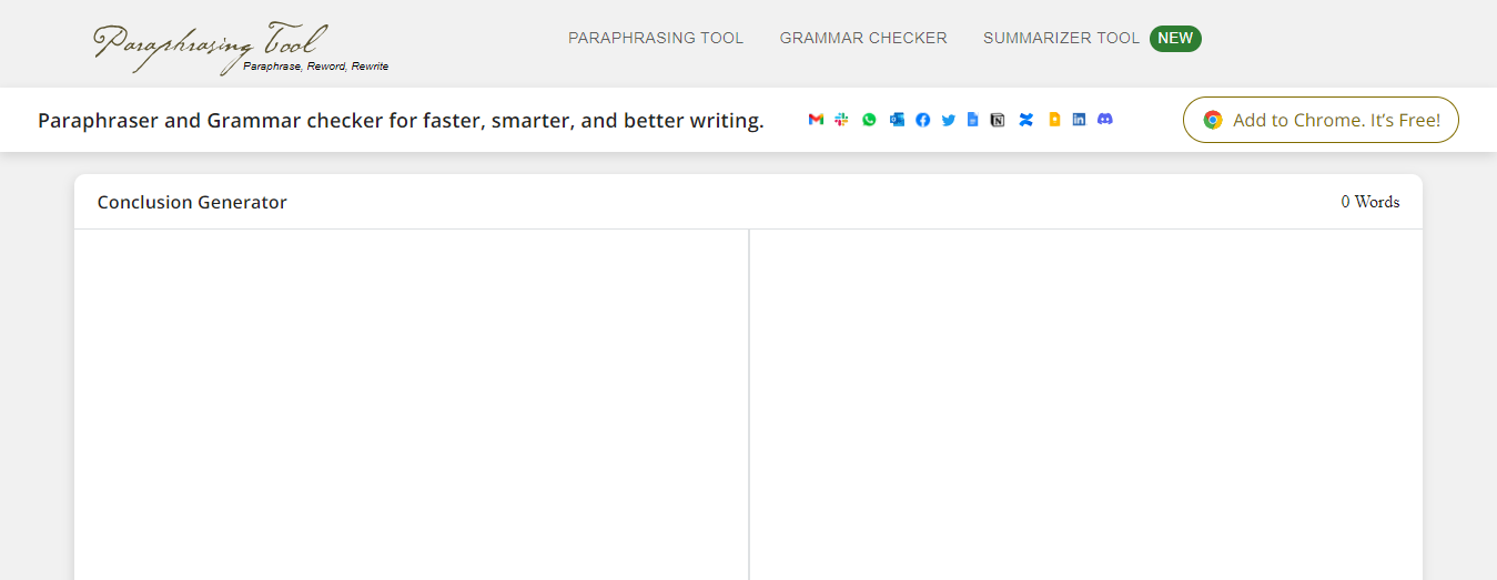 Paraphrasing Tool